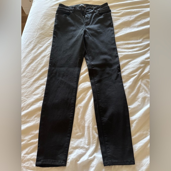 Black Slim Fit Pants - Picture 1 of 13